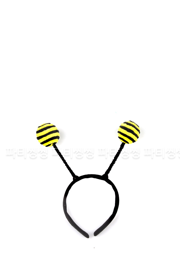 꿀벌 머리띠_옐로우파티씽씽꿀벌 머리띠_옐로우