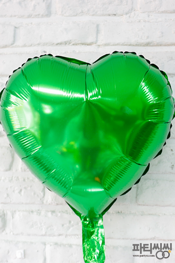 18인치 초록하트 은박풍선 / 파티 풍선 세트 장식 브라이덜 샤워 소품파티씽씽18인치 초록하트 은박풍선 / 파티 풍선 세트 장식 브라이덜 샤워 소품